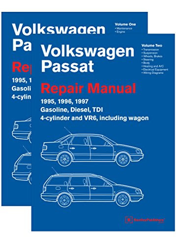 Volkswagen Passat (B4) Repair Manual: 1995, 1996, 1997 (2 VOLUME SET)By Volkswagen of America