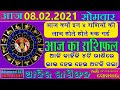 Aaj Ka Rashifal |08 February 2021 |Today Horoscope |Aries to Pisces | Advanced A2Z Solution Pvt .ltd.