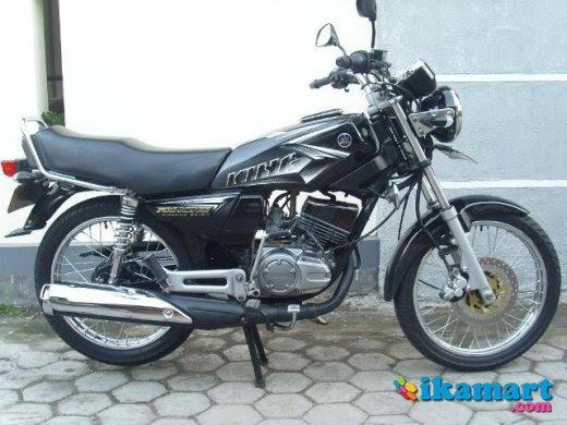 Jual Rx  KING  2008 HITAM ORIGINAL Motor Bekas Yamaha RX  King 