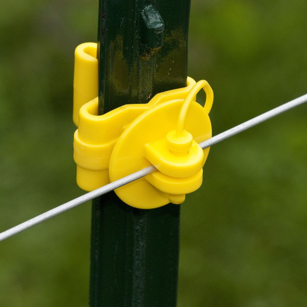 Pin Lock T-Post: Yellow