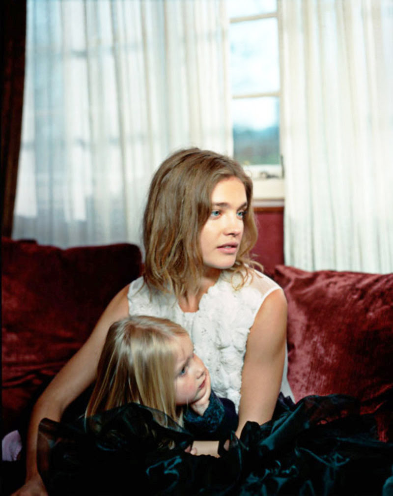 Fashion Model Natalia Vodianova, Vogue, Style inspiration, Fashion photography, Long hair