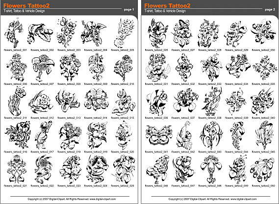 tattoo of flowers. Flowers Tattoo 2 - Extreme