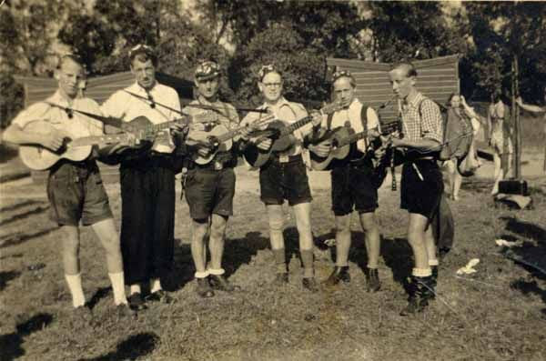 The Edelweißpiraten..."Edelweiss Pirates".  Old enough to skip out of Hitler Youth and young enough to avoid military conscription, this group of Western German kids sang anti-Nazi songs, assisted military deserters, and collected pamphlets dropped by the Allies.