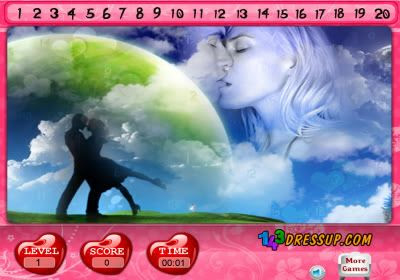 Hidden Numbers Valentines Day