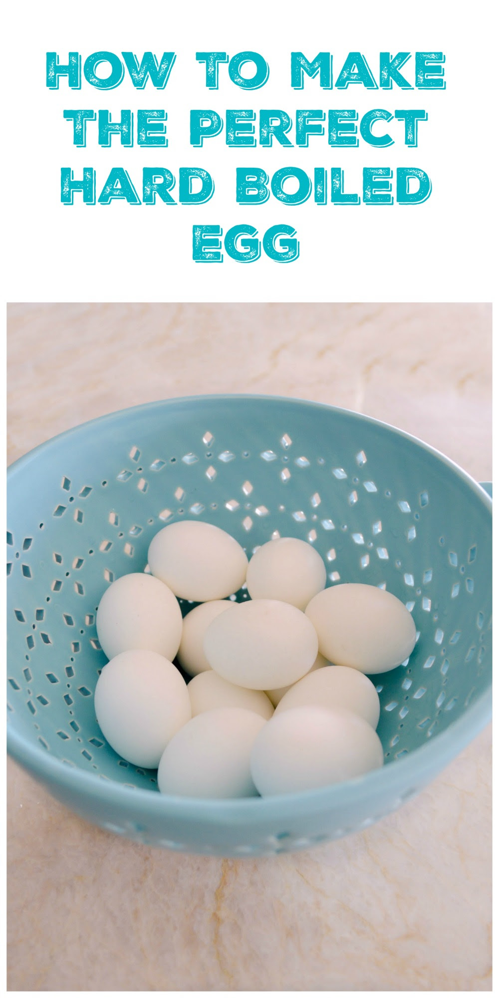 How To Make A Perfect Hard Boiled Egg - My Uncommon Slice ...