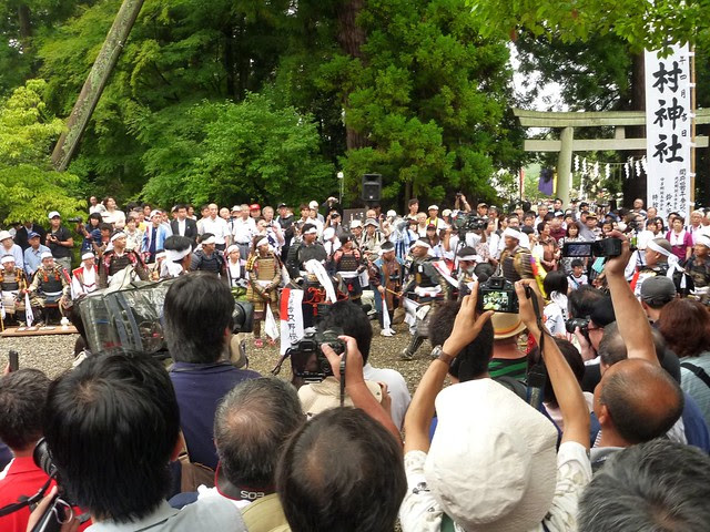 相馬野馬追 御発輦祭（相馬中村神社） Soma-Nomaoi Festival 2013