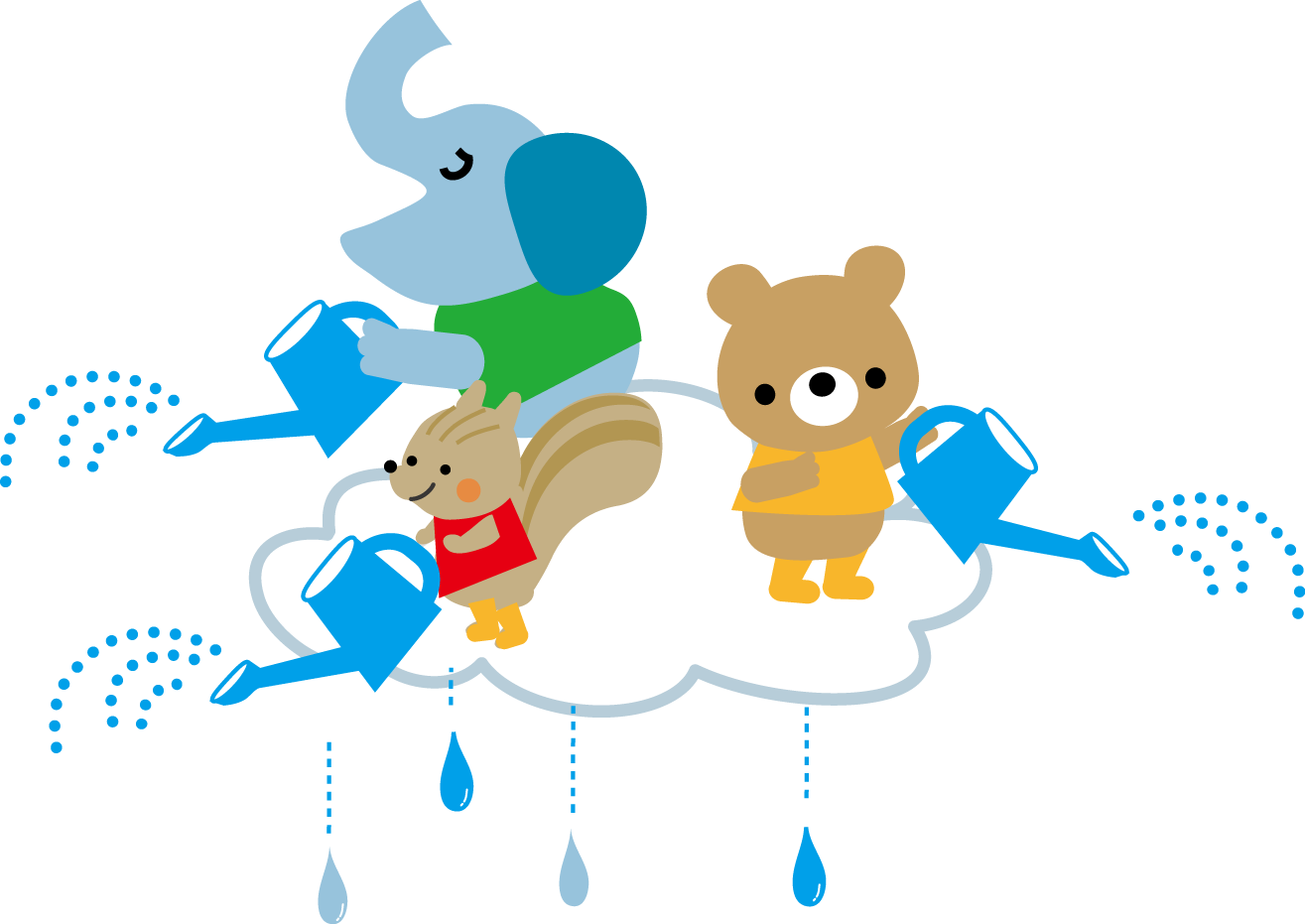 梅雨の無料イラスト
