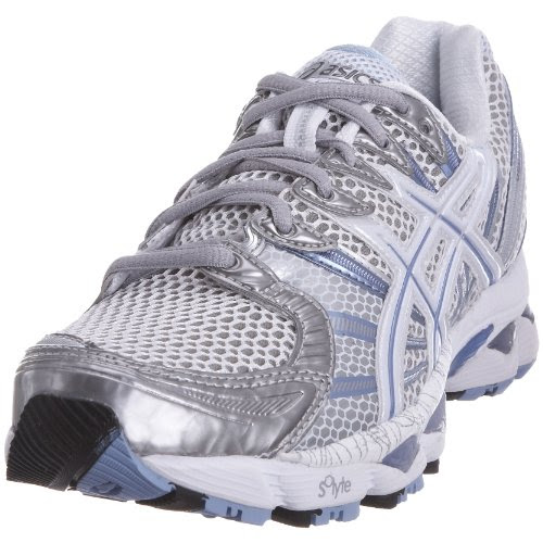 ASICS Women's Gel Nimbus 12 W White/Pool/Lightning Trainer T095N0141 6 UK