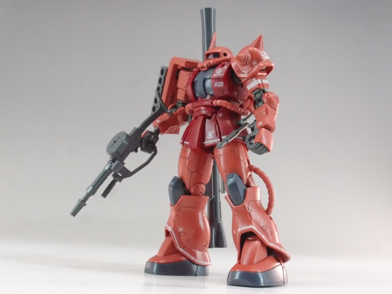 Hg 1 144 Ms 06s シャア専用ザクii 赤い彗星ver 機動戦士ガンダム The Origin レビュー Kenbill Blog