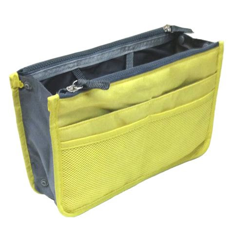 large purse organizer insert blue