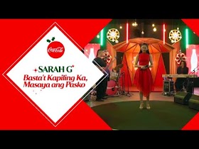 Makikanta with Sarah G sa Basta't Kapiling Ka, Masaya ang Pasko!