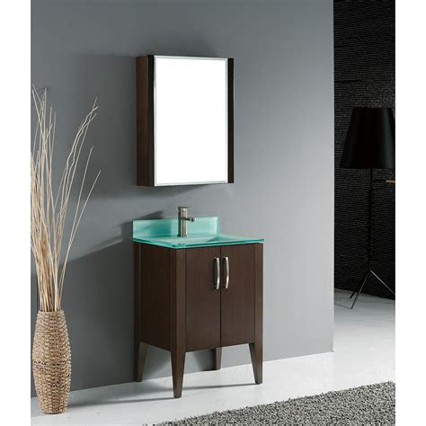 Explore your options for modern bathroom vanities, plus browse inspiring pictures from hgtv.com. Madeli Caserta 24" Bathroom Vanity with Glass Basin