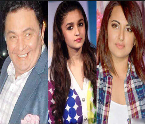 जब ऋषि कपूर ने आलिया, सोनाक्षी का उड़ाया मज़ाक