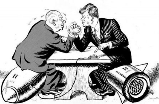 Arm Wreslting - Kennedy, Khrushchev, and Peace