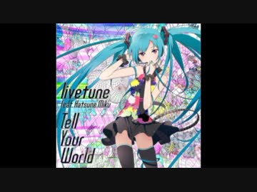 中文歌詞 初音ミク Tell Your World 草叢裡的貓