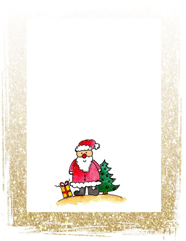 Weihnachtsmann ★ Nikolaus ★ Freebies im Blog Kreativzauber®
