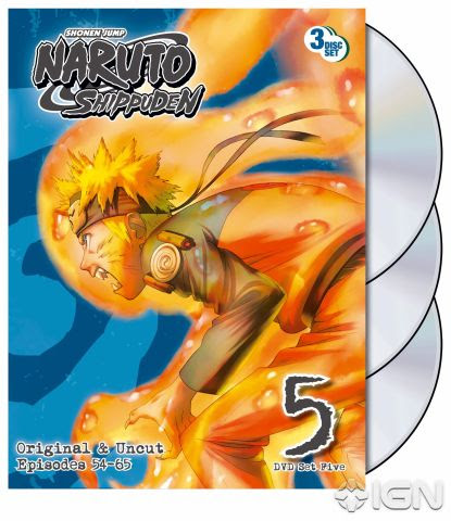 Naruto: Shippuden - Box Set 5 Box Art
