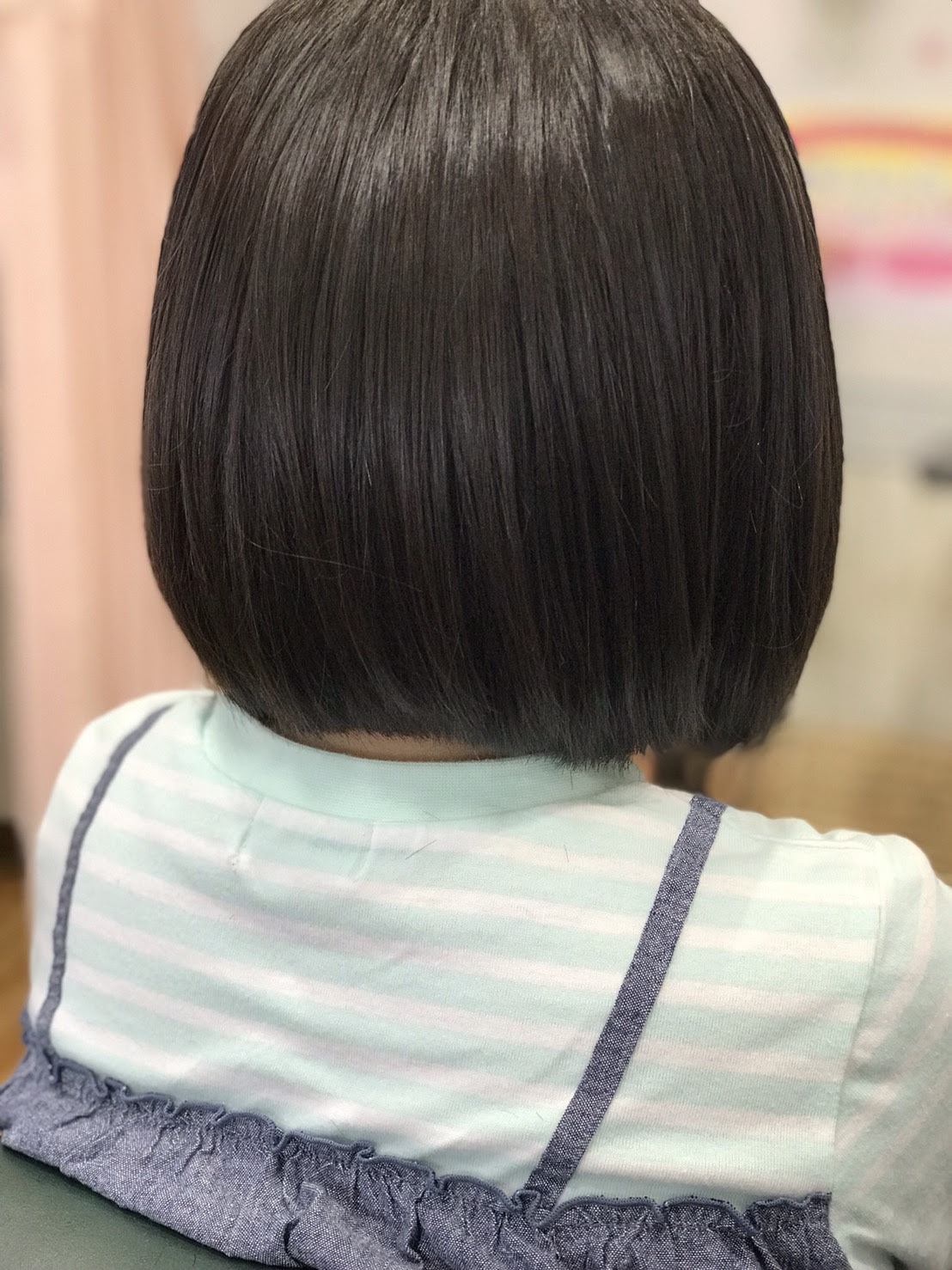 小学生女の子 ボブ ヘアーサロンすずらん