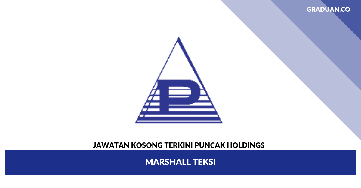 Permohonan Jawatan Kosong Puncak Holdings ~ Marshall Teksi ...