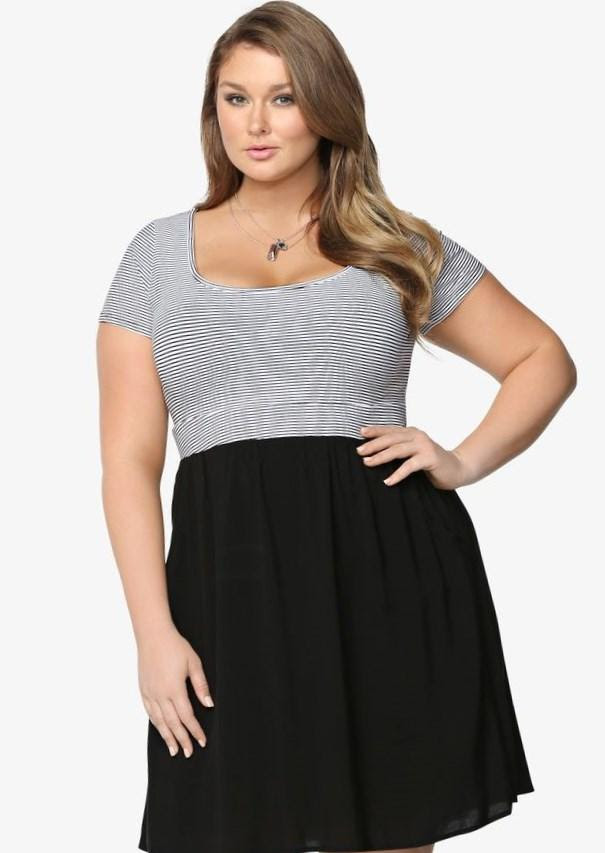 Cheap summer dresses plus size - PlusLook.eu Collection