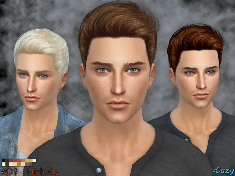 Sims 4 Hairs ~ Cazycx tumblr: Nicholas Hairstyle