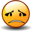 smiley down in the dumps