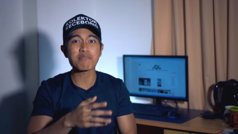 Kaesang dalam Vlog Bapak Minta Proyek