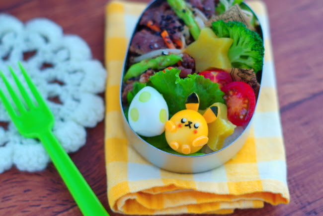 ピカチュウとタマゴのキャラ弁 きょうのおべんとう Powered By ライブドアブログ