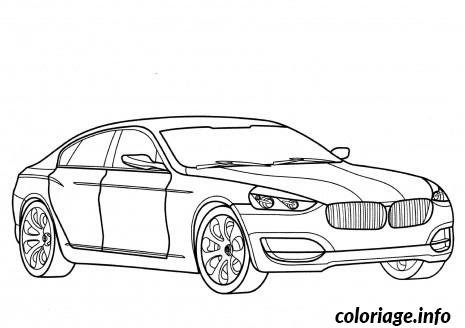 Coloriage Dessin Voiture Bmw Jecoloriecom