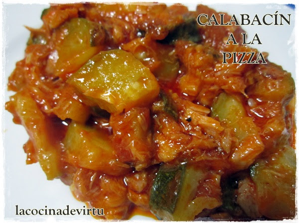 calabacin a la pizza