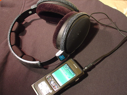N91 8GB with Sennheiser HD-600