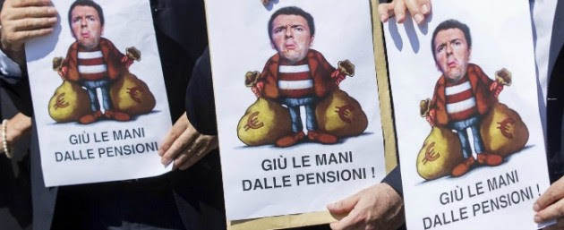 giù le mani pensioni 675
