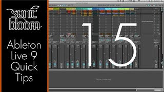 Ableton Live Quick Tips: Change Clip Parameters Of All Grouped Clips Per Scene Ableton Live Quick Tips: Change Clip Parameters Of All Grouped Clips Per Scene