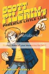 Scott Pilgrim, Vol I cover, courtesy of Oni Press site