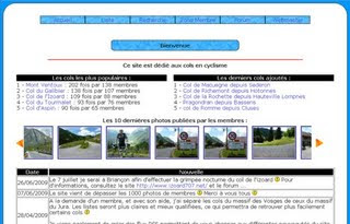 cyclisme et cols