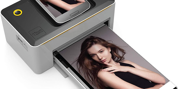 Kodak Dock & Wi-Fi Portable 4x6” Instant Photo Printer, Premium Quality Full Color Prints - Compatible w/iOS & Android Devices