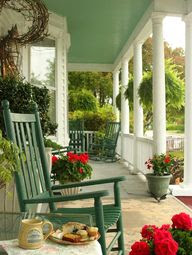 Grab a glass of sweet tea kind of PORCHES!