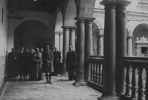 Convento de Santo Domingo el Real de Toledo.  Patio de la Mona y Alfonso XIII, 1933