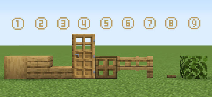 マイクラ 木と石で簡単かわいいお家の作り方 建築レシピ マイクラモール