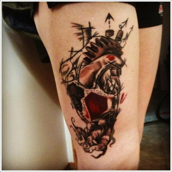 thigh tattoos for women (37)