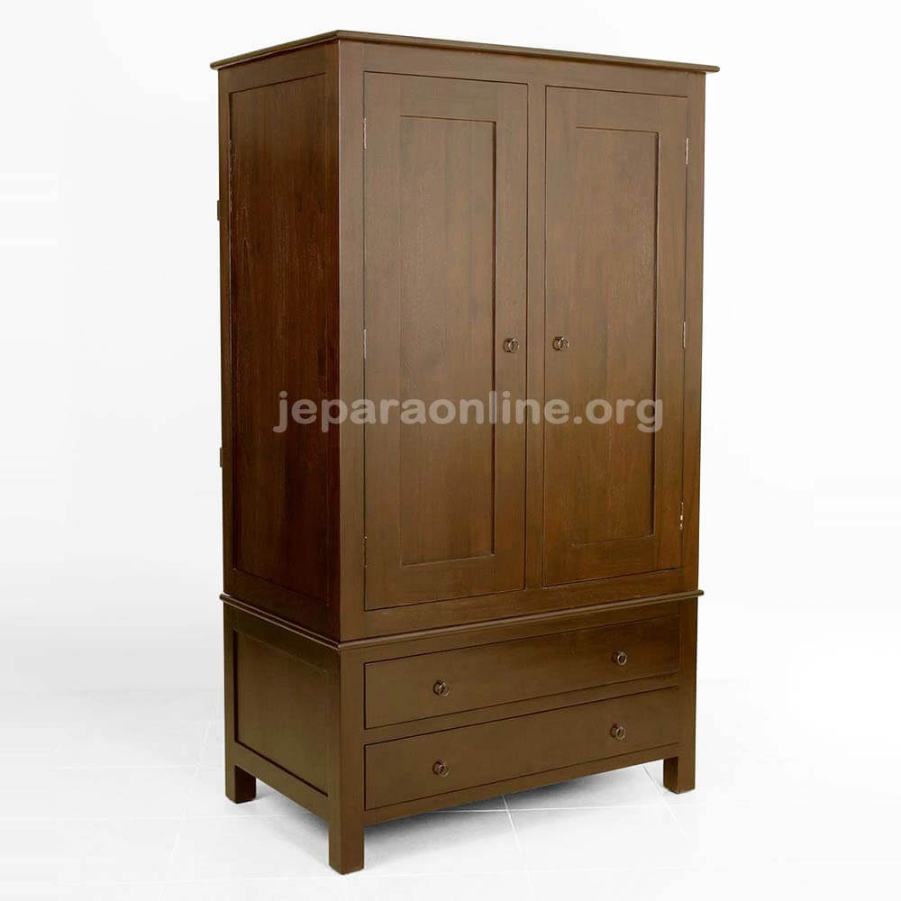  Lemari  Pakaian  Dua  Pintu 