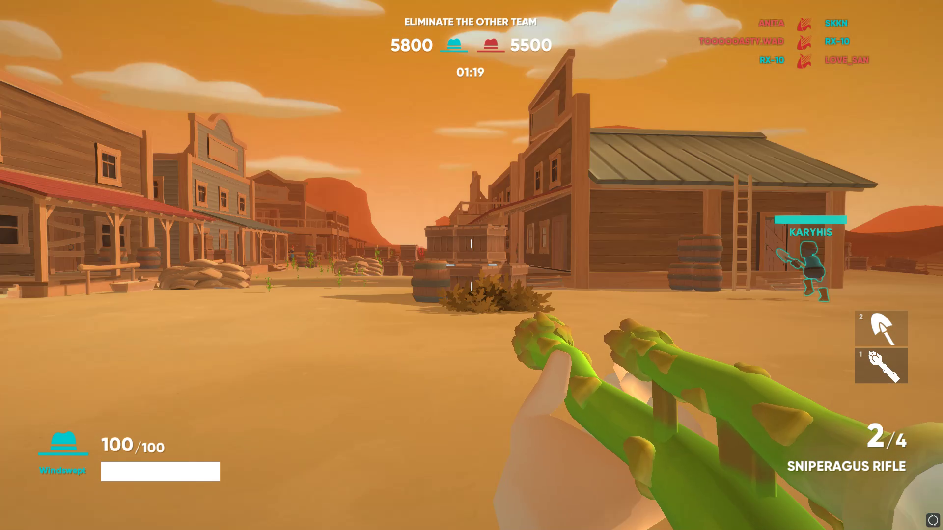Pcゲーム極 道 第十ニ回 野菜銃で倒して 野菜銃を育てる農業系対戦fps Shotgun Farmers