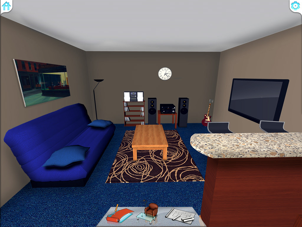 Salle à manger - Keyplan 3D