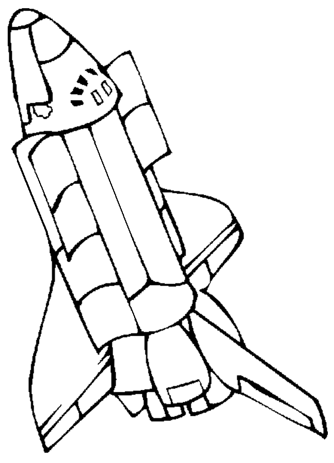 Rocket ship coloring pages to download and print for free