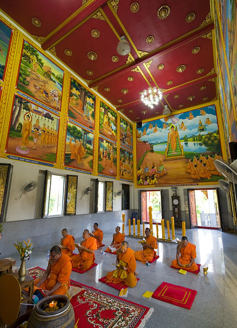 Phuket is large plenty that later on living hither for to a greater extent than than Bangkok Thailand Place should to visiting: Naiharn Temple at Naiharn Beach
