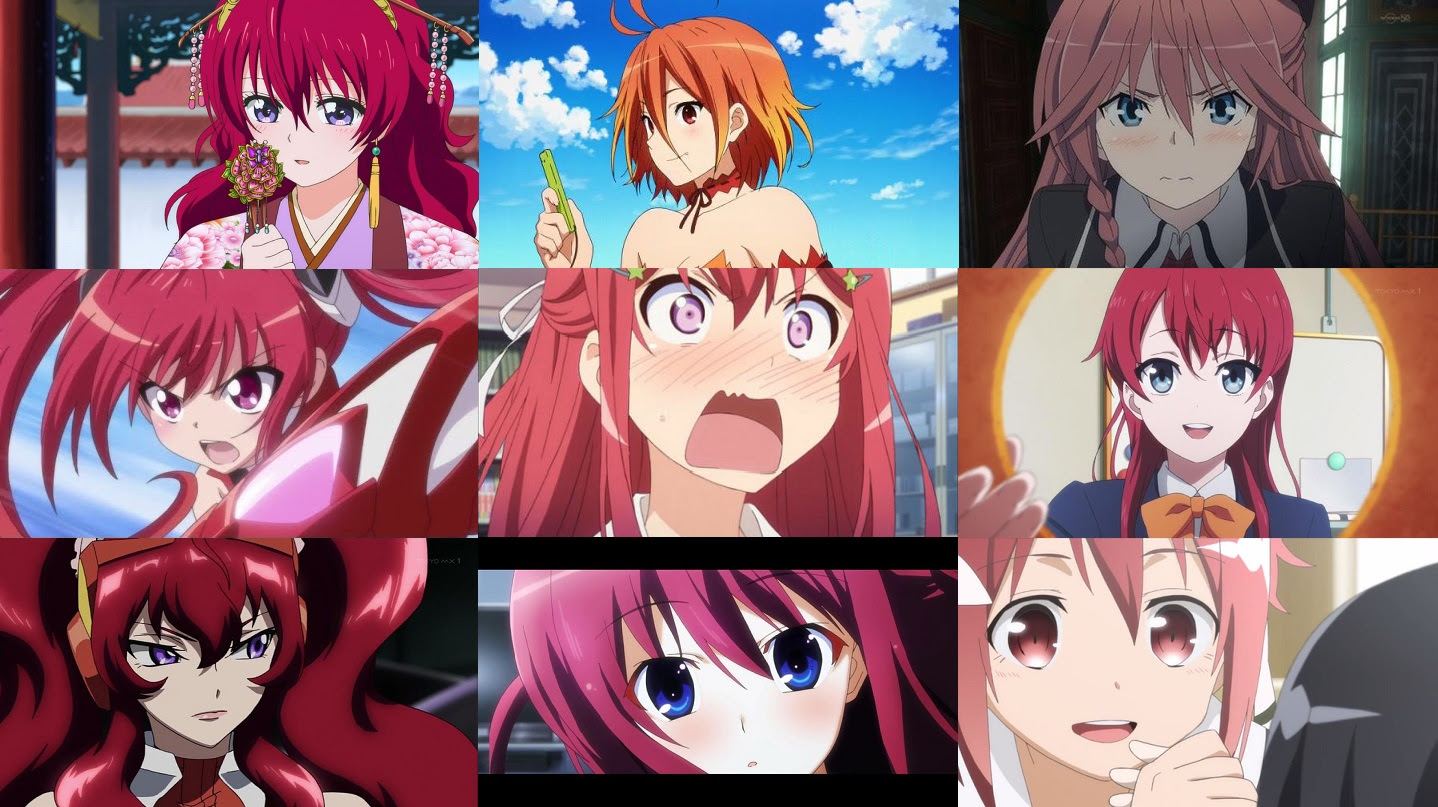 14年秋アニメ 赤髪キャラ こもぺす