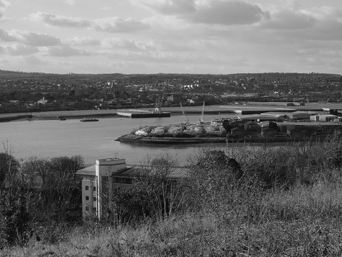 A view over the river medway from Fort Amherst Chatham [shared] by Simon Bolton UK