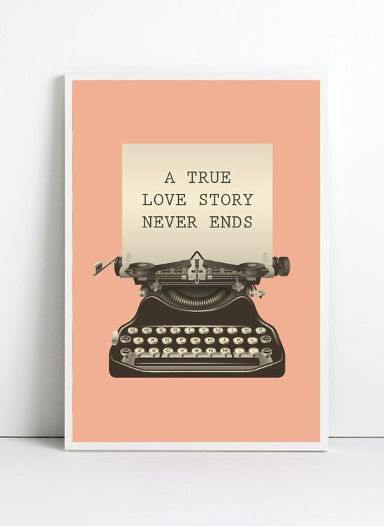 To true love.