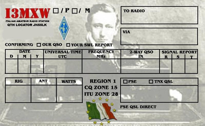 Click to enlarge... QSL image for I3MXW
