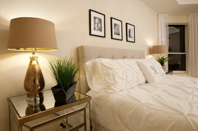 Inspired by the Glamour of Old Hollywood - modern - bedroom ...